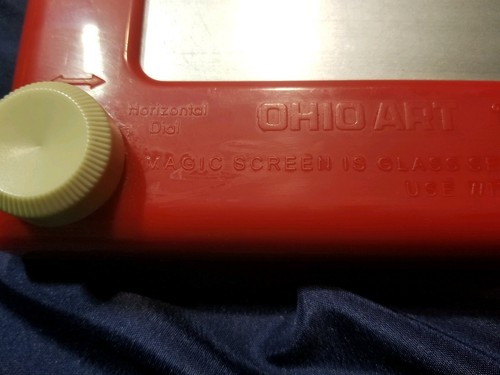 VINTAGE MAGIC ETCH A SKETCH MODEL 505 - OHIO ART - WORLD OF TOYS