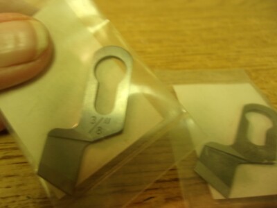 3/8'' Knife For Reece Button Hole Sewing Machine Lot Of 2