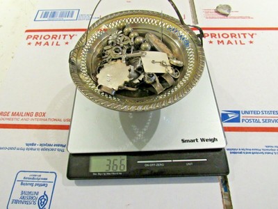 Mixed Lots Scrap Sterling Silver 925 Jewelry