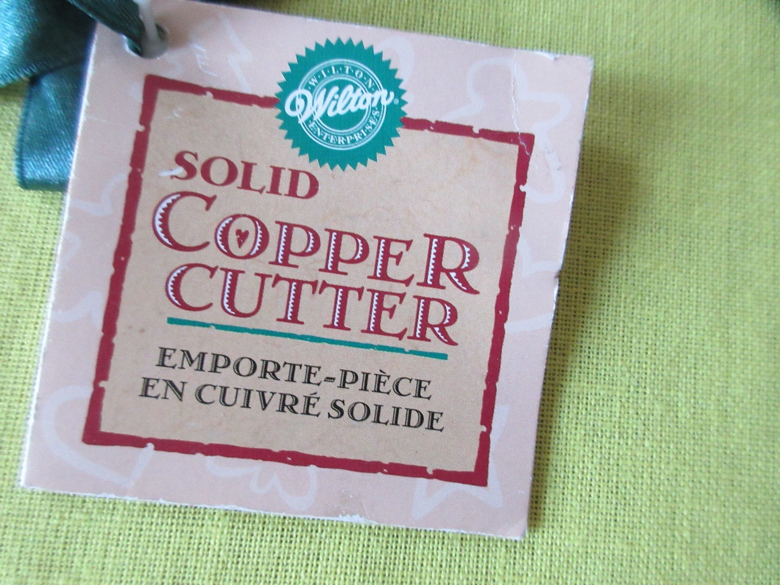 WILTON BIG COPPER COOKIE CUTTER STAR SHAPE 5.5