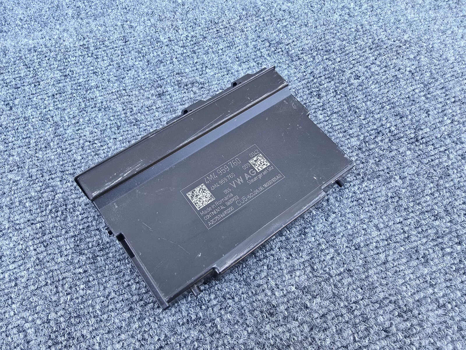 FRONT LEFT SEAT CONTROL MODULE ASSEMBLY OEM 45K 2017-2024 AUDI Q7 SQ7 3.0T