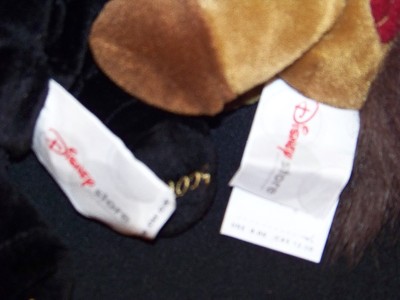 Disney Zodiac Pooh bean bag plush beanie Horoscope Doll stuffed animal SET/LOT