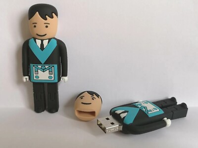 Masonic USB stick 8GB, Freemasonry Novelty, Freemason USB