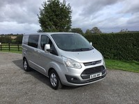 2016 Ford Transit Custom 2.0 TDCi 130ps Low Roof D/Cab Limited Van PANEL VAN Die
