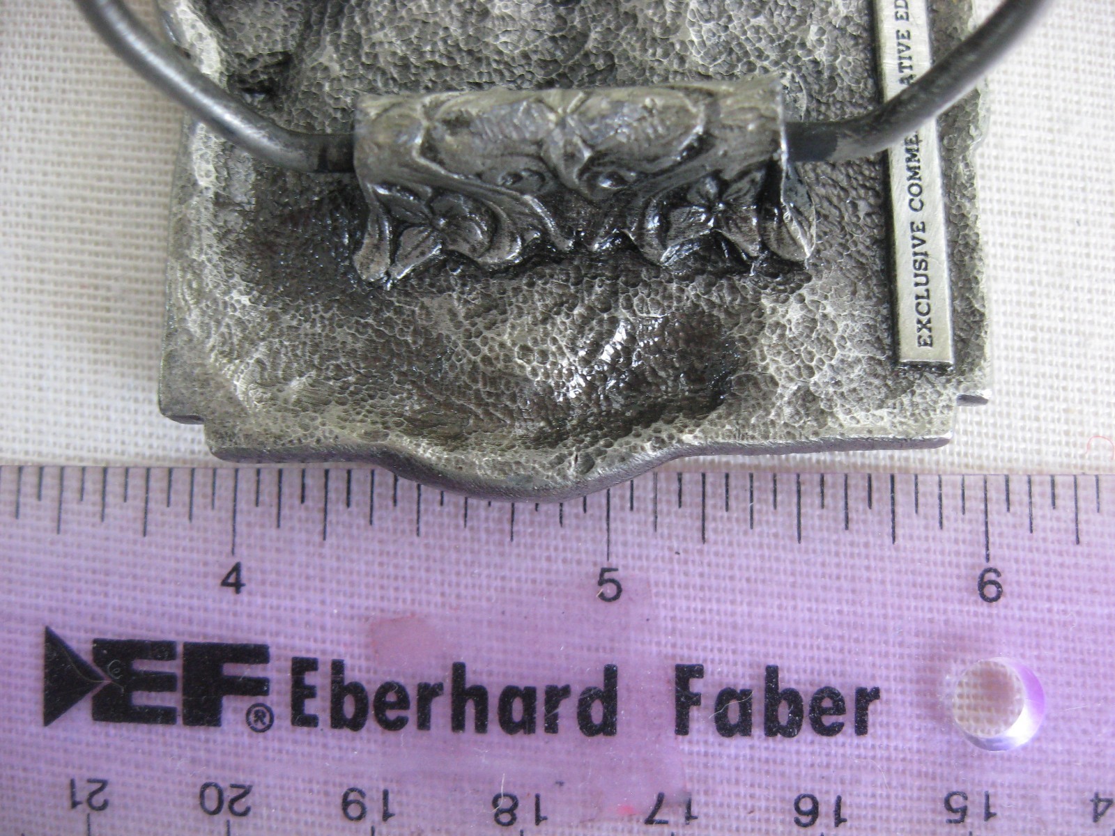 1983 Siskiyou Belt Buckle Vancouver Washington 168/1000 Commemorative