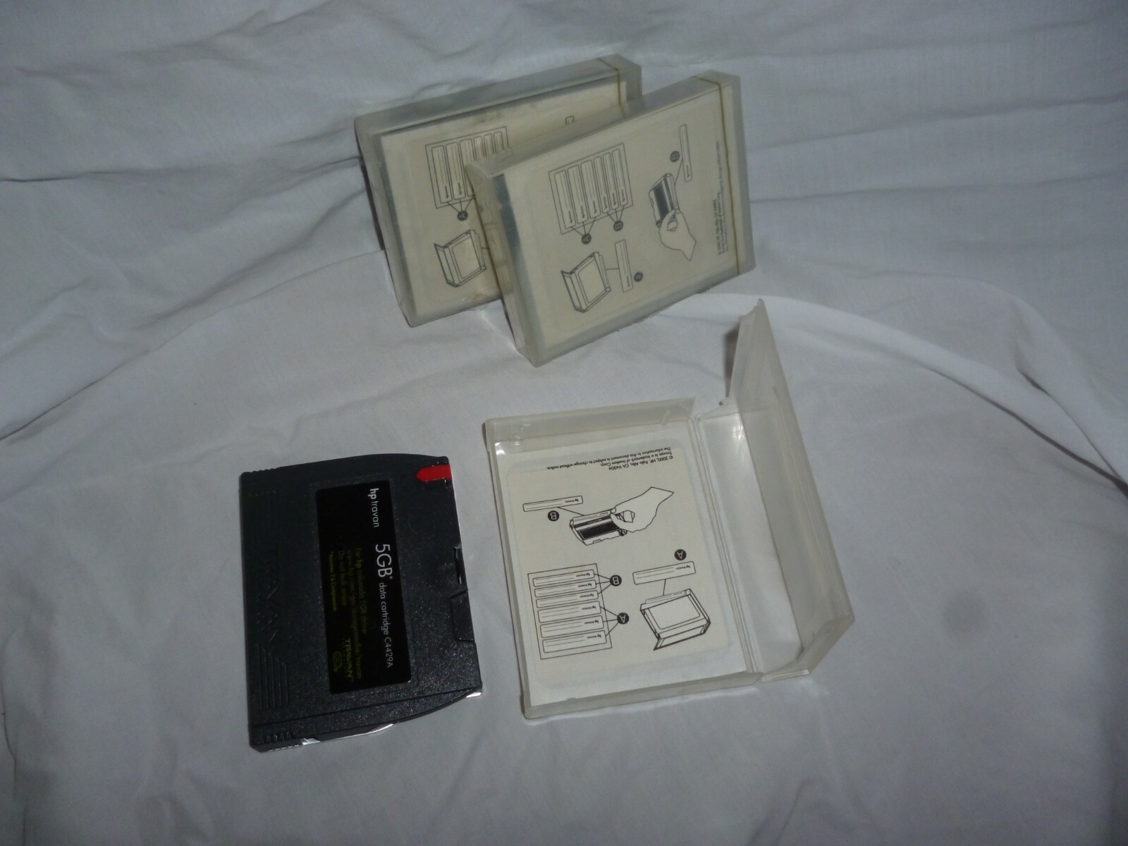 3 HP Travan 5 GB Data Cartridges C4429A 2 NEW Factory Sealed