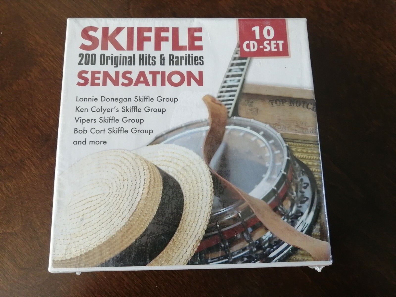 Skiffle Sensation (10CD Box) NEW Lonnie Donegon, Ken Colyer