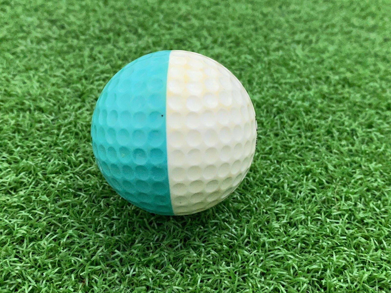 RARE 198385 PING GOLF BALL Turquoise/White SAMARITAN TURQUOISE CLASSIC