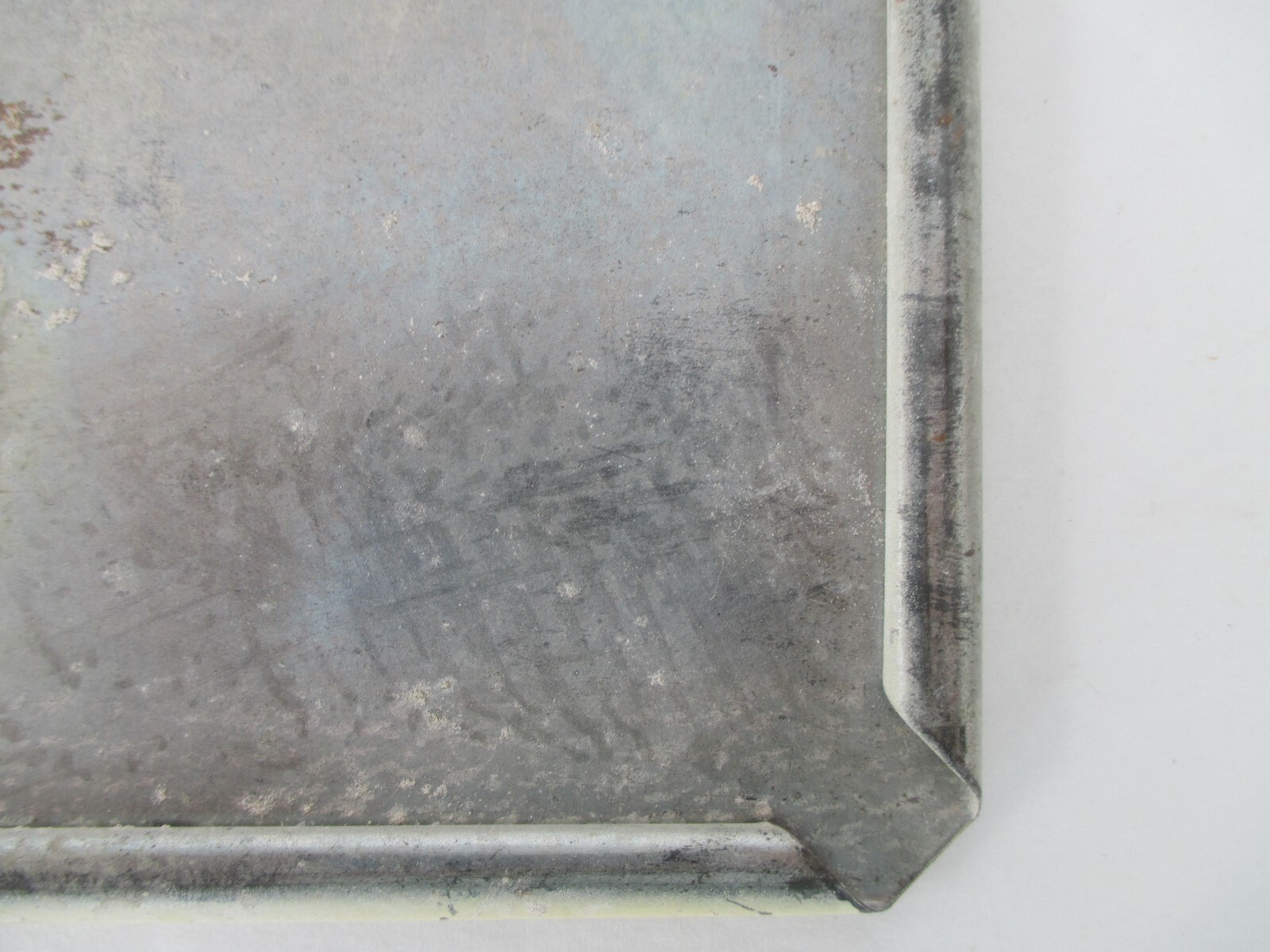 Antique Hoosier Cabinet Tin Metal Flour Bin REPLACEMENT Lid Square Cover Only