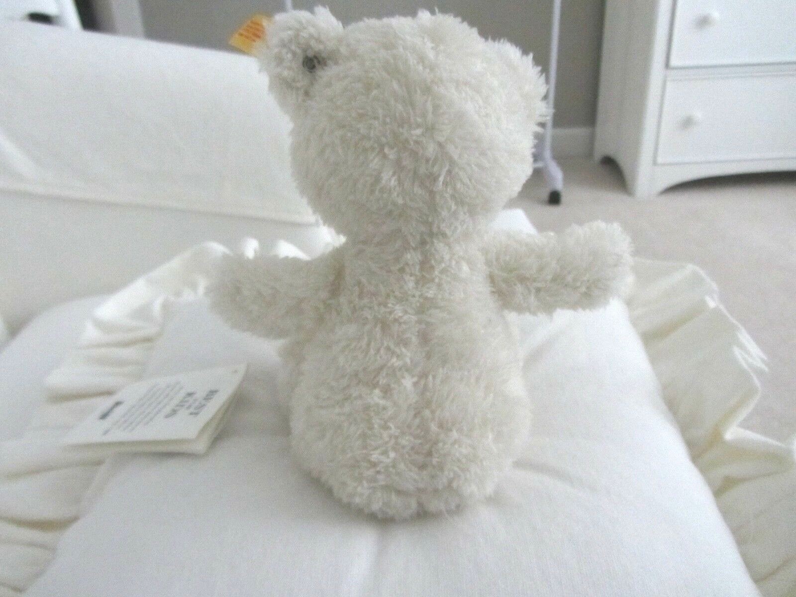 STEIFF BEST FOR KIDS TEDDYBEAR SUNNY 22 CREME NWT