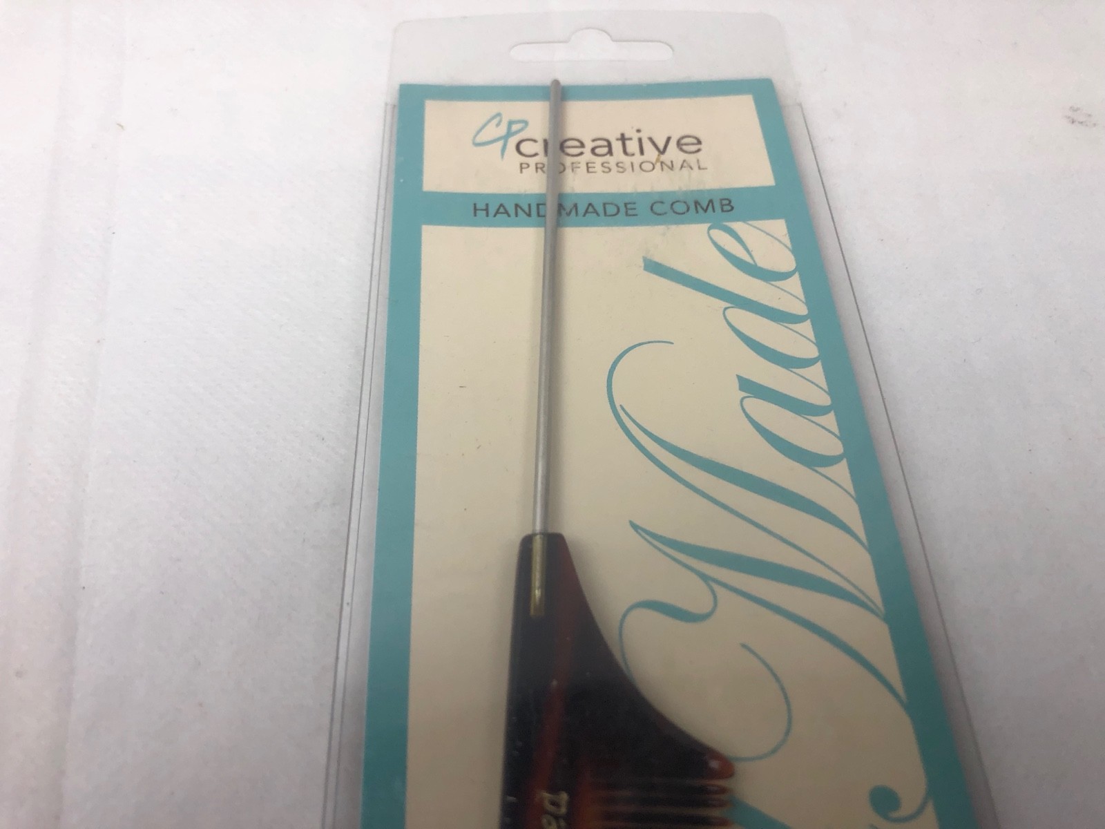 2 Pack Creative Hair Brushes C50p Fine Tooth with Tip Brand New