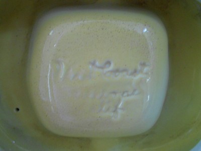 West Coast California Pottery Ashtray 