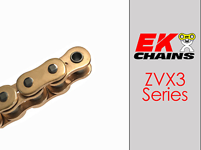 EK 520-ZVX3 Motorcycle Drive Chain (Specify Links and Color) Rivet Master Link