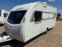 2012 Swift Lifestyle 4 Fixed bed light weight 1238kg