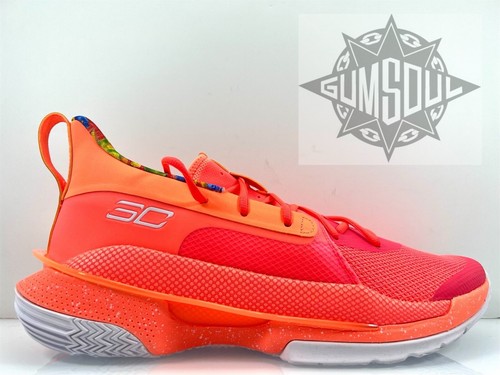 UNDER ARMOUR UA CURRY 7 SOUR PATCH KIDS PEACH 3021258 603 sz