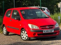 2008 Hyundai Getz 1.1 GSi 3dr HATCHBACK Petrol Manual