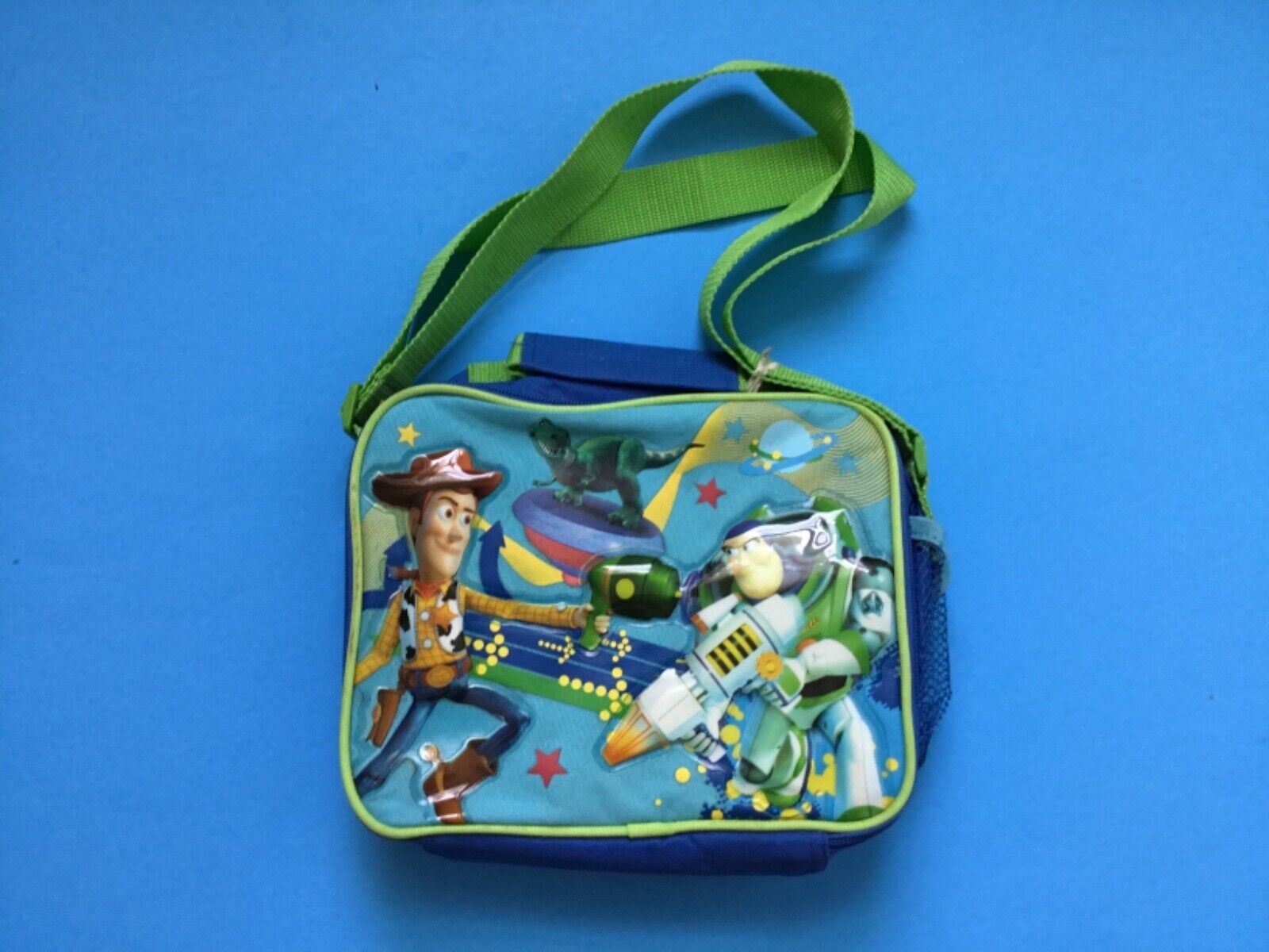 Disney Toy Story Boys Blue Insulated Lunch Bag Lunch Box Con