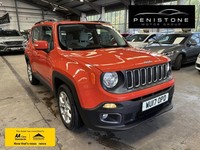 2017 Jeep Renegade 1.6 E-TorQ Longitude SUV 5dr Petrol Manual Euro 6 (s/s) (110 