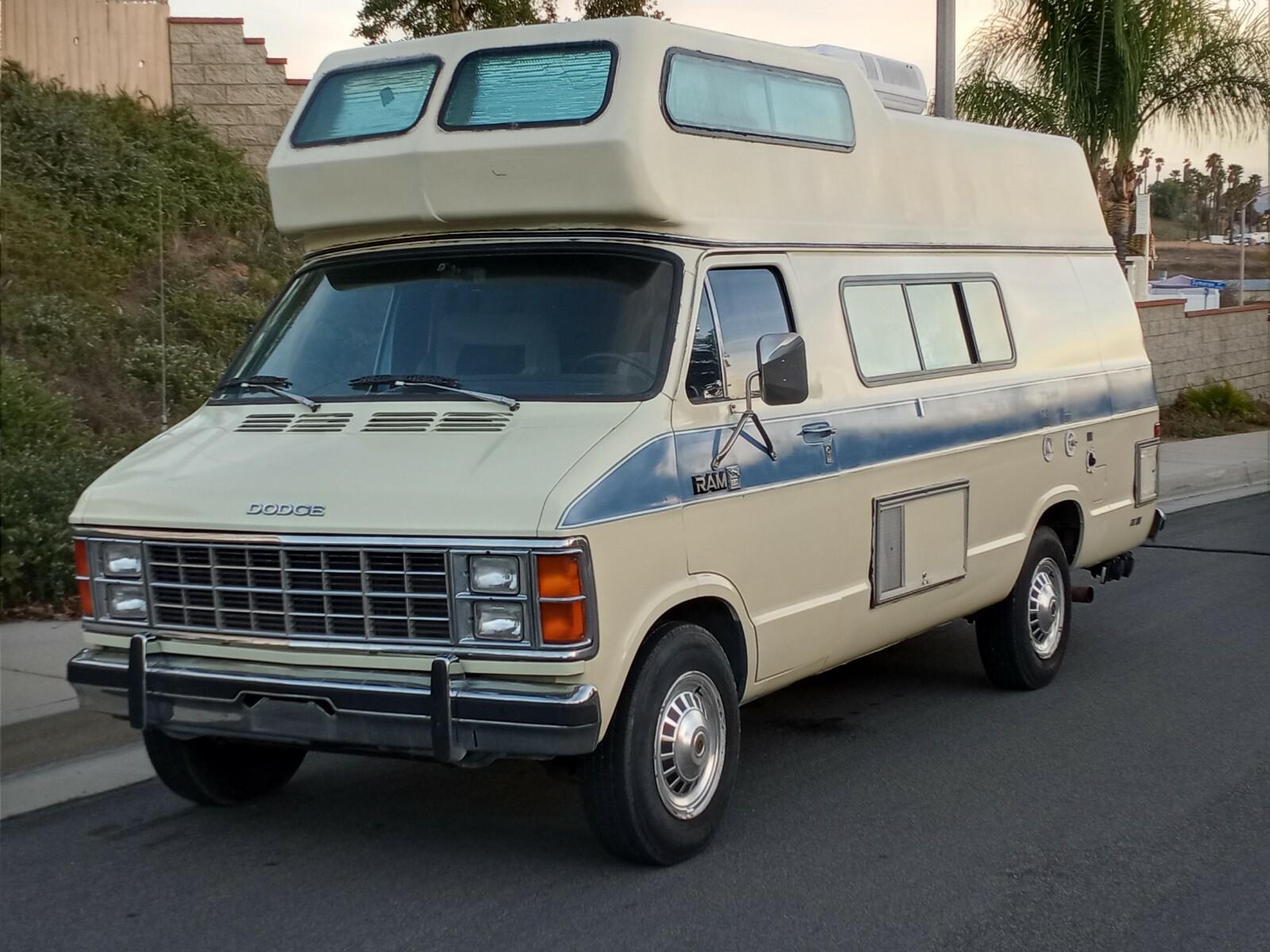 1985 Dodge 350 Royal Class B Rv Camper Van Used Dodge for sale in