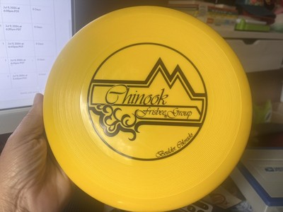 Wham-o Frisbee 119G 40 mold Chinook Boulder Colorado Frisbee Group 1979