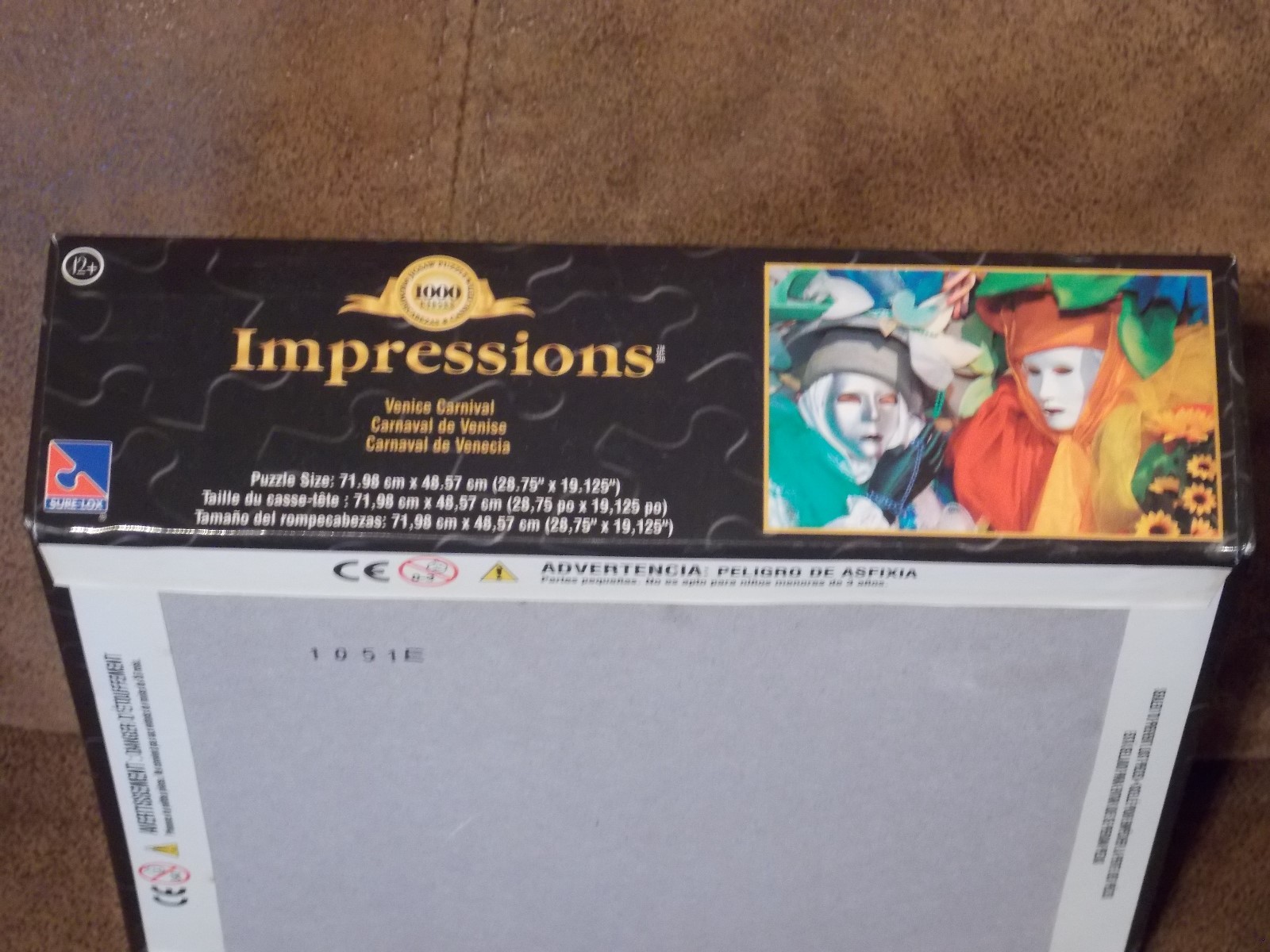 Impressions 1000 Piece Jigsaw Puzzle Venice Carnival Jig Saw Puzzle Sealed Box