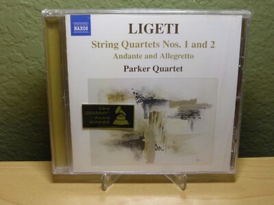 String Quartets Nos 1 & 2 by Ligeti / Parker Quartet (CD, 2009) Naxos New Sealed