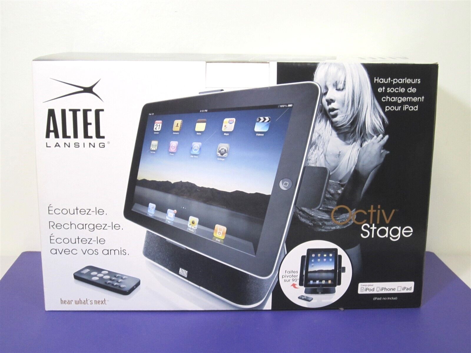 Altec Lansing Octiv Stage MP450 30-Pin iPad/iPhone/iPod Altec Lansing Octiv Stage MP450 30-Pin iPad/iPhone/iPod