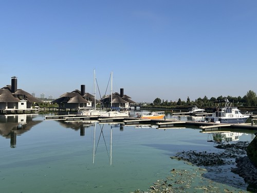 Sailboat Painting Yacht Original Artwork Small Impasto Oil Painting Work, 7x15”