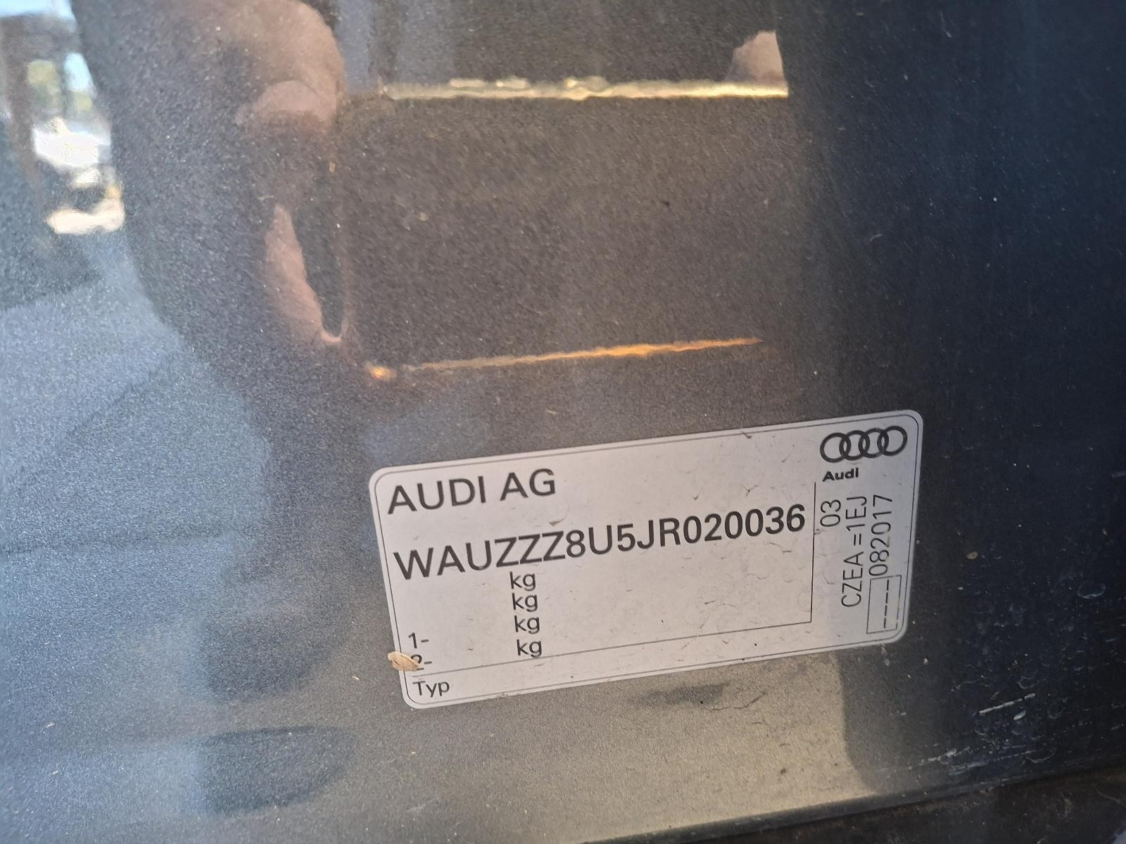 2017 Audi Q3 2012-2018 A/C CONDENSER 8U 03/12-12/18 image 7