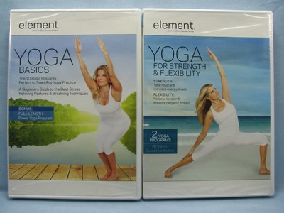 Element: Yoga Basics and Yoga for Strength & Flexibility (DVD) Widescreen