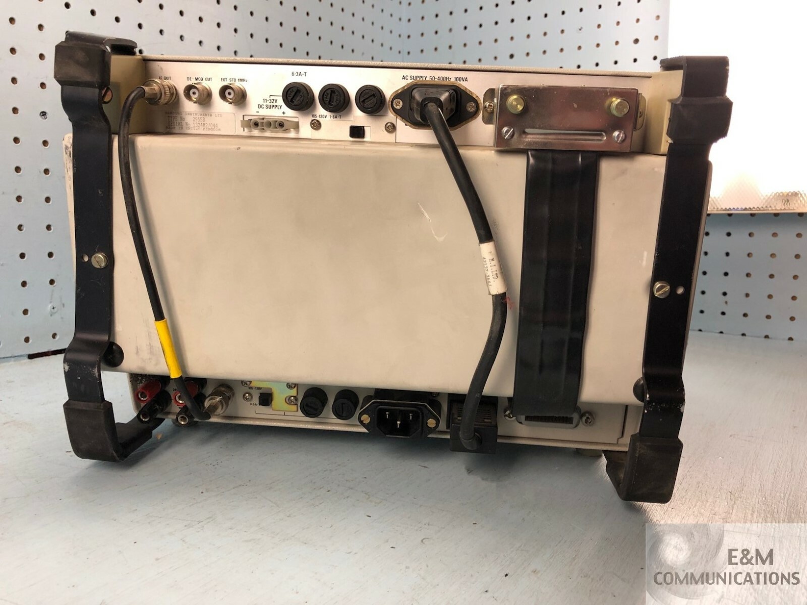 2955B MARCONI RADIO COMMUNICATIONS TEST SET FOR AMPS WITH 2957B ADD-ON MODULE