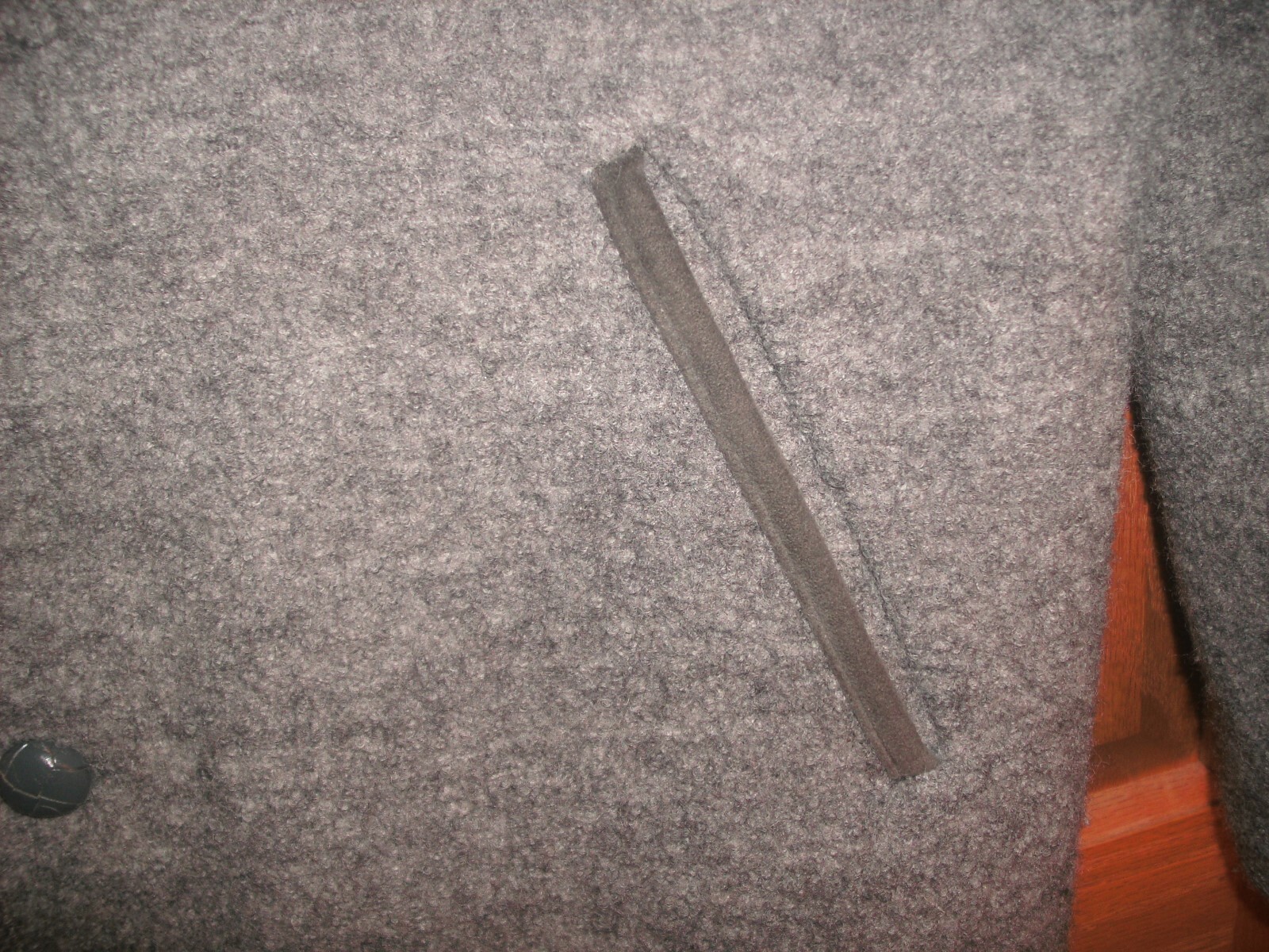 GREY BOILED WOOL MENS BOYS TRACHTEN JACKET MADE IN AUSTRIA CHEST 42