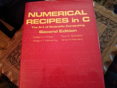 Numerical Recipes in C: The Art of Scientific Computing, Second Edition