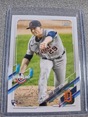 #123 Tarik Skubal 2021 Topps Opening Day AF165