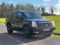 2007 Cadillac Escalade, 6 seat , LHD, luxury SUV, V8 auto LPG.