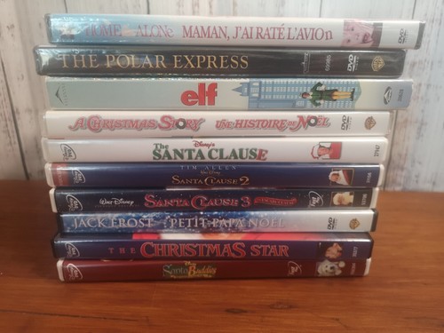 『新品』Fridriksson Films DVD-BOX〈2枚組〉 LOT Of 10 Christmas DVDs Preowned Santa Clause 1 2 3 elf