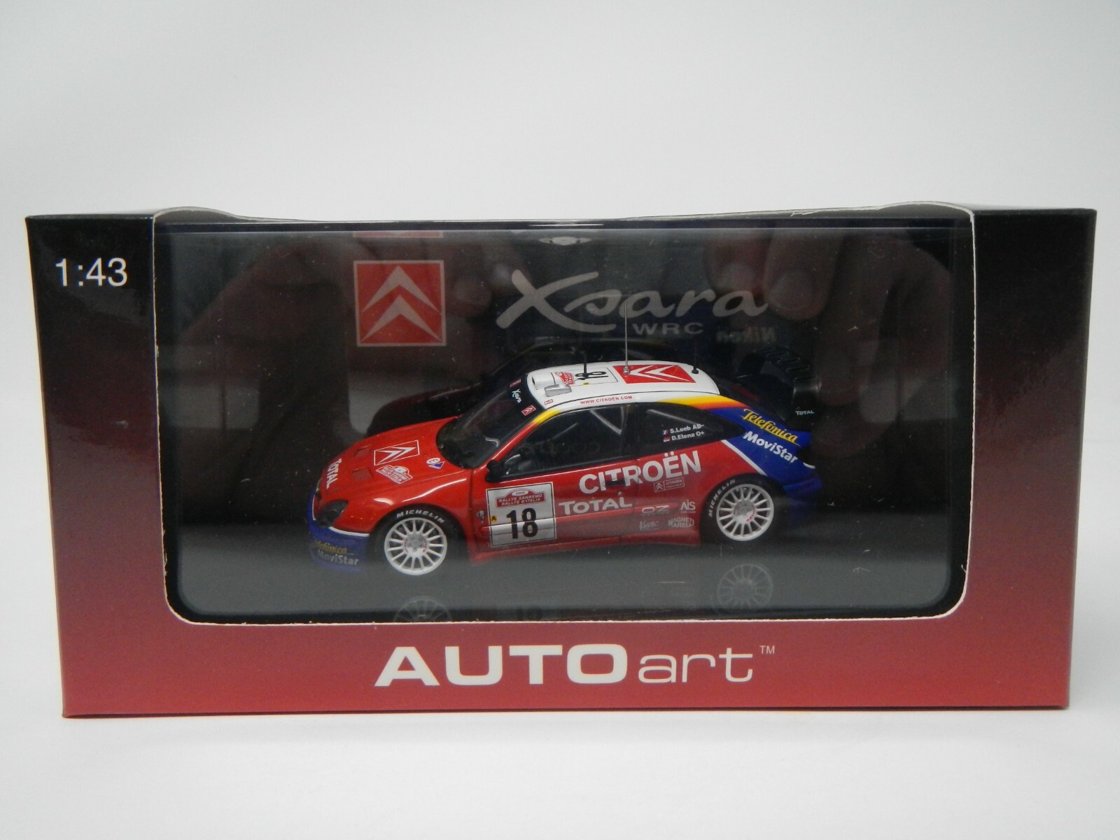 AUTOart 1/18 シトロエン Xsara WRC 2004 【公式通販】