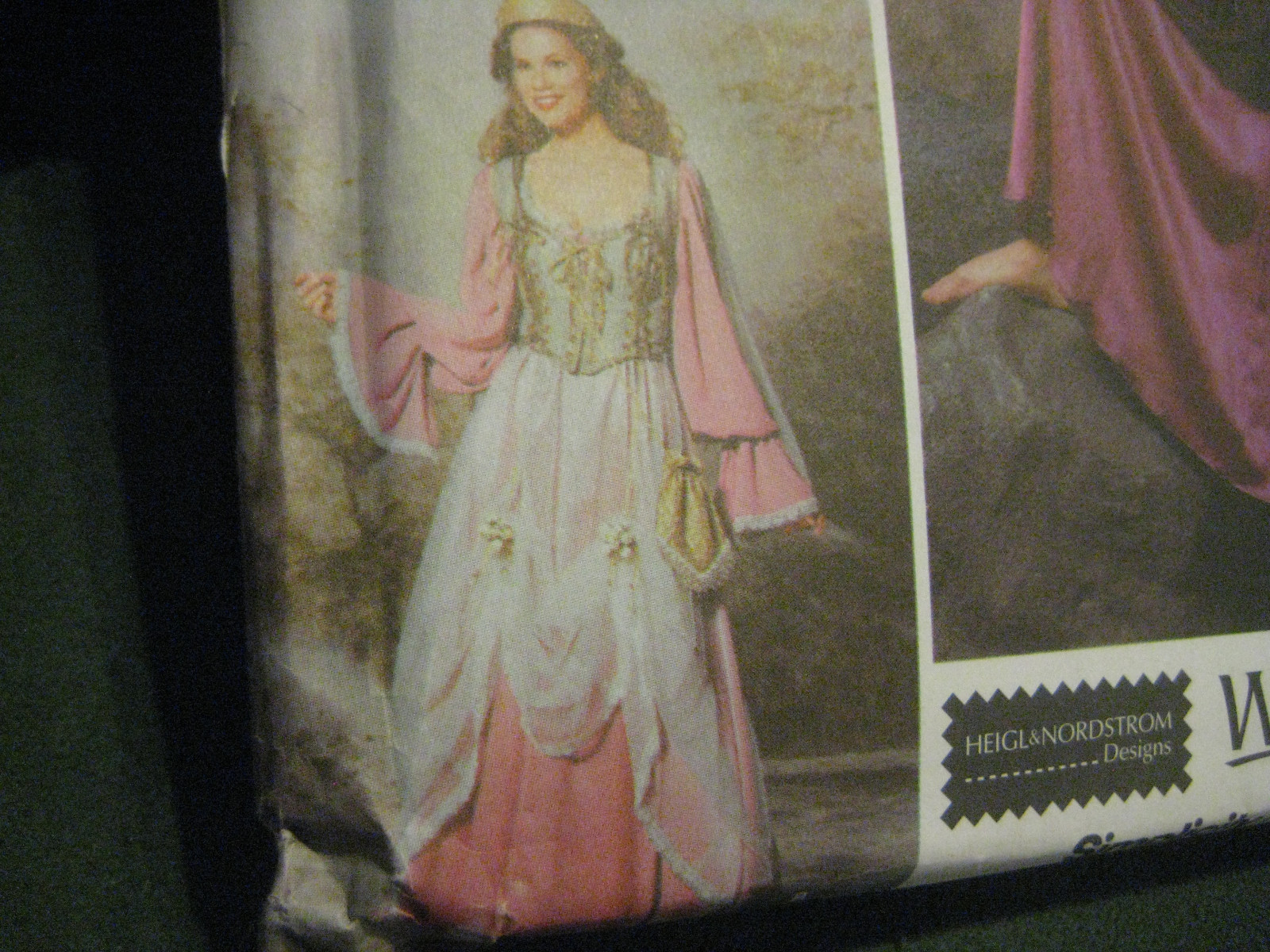 Renaissance costume PATTERN Skirt Top Bodice 9966 sz L XL 14-20 female Pirate
