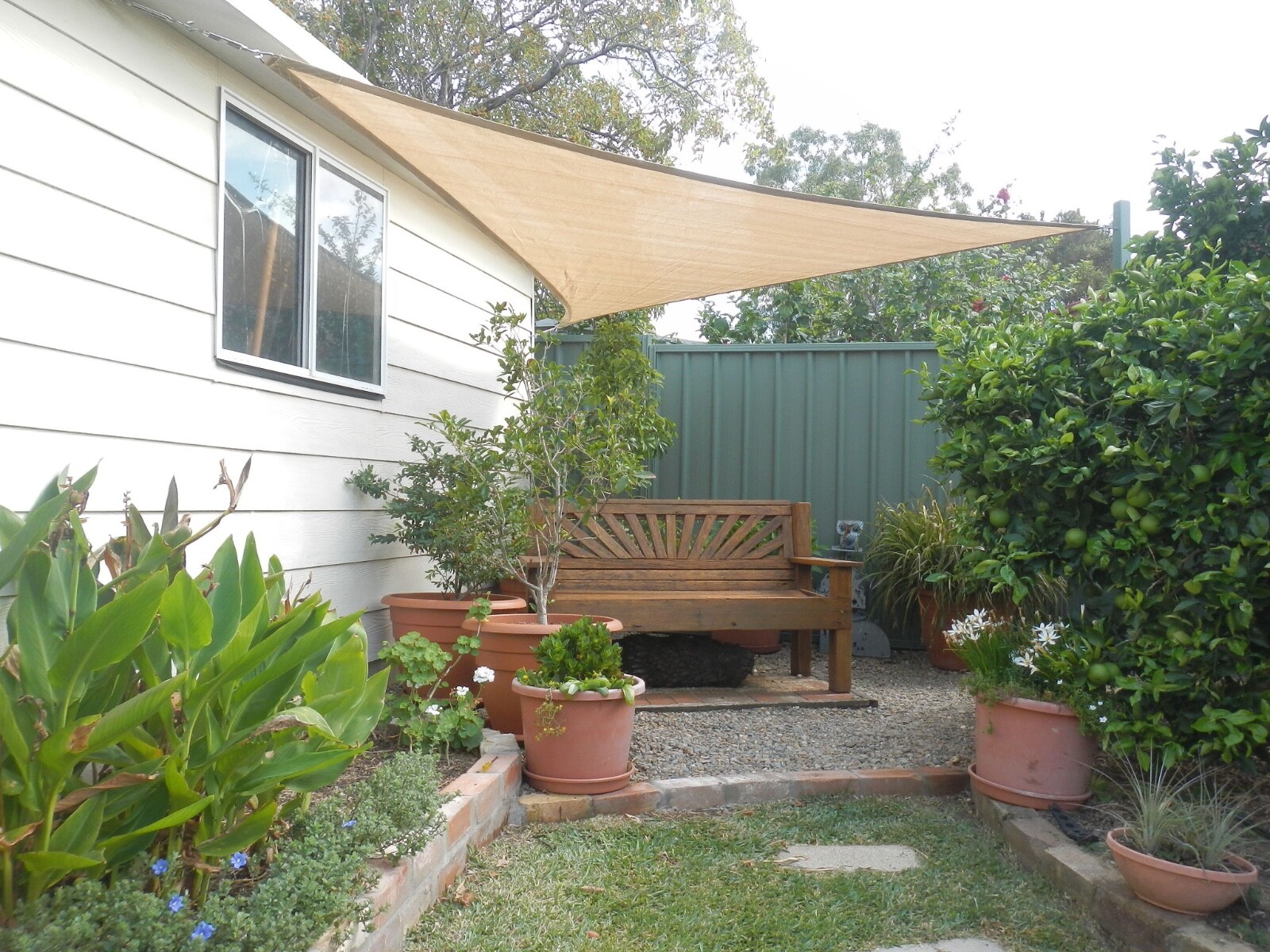 Right Angle Triangle Shade Sails SAND BLACK GREY 95% UV 280GSM SUPER STRONG