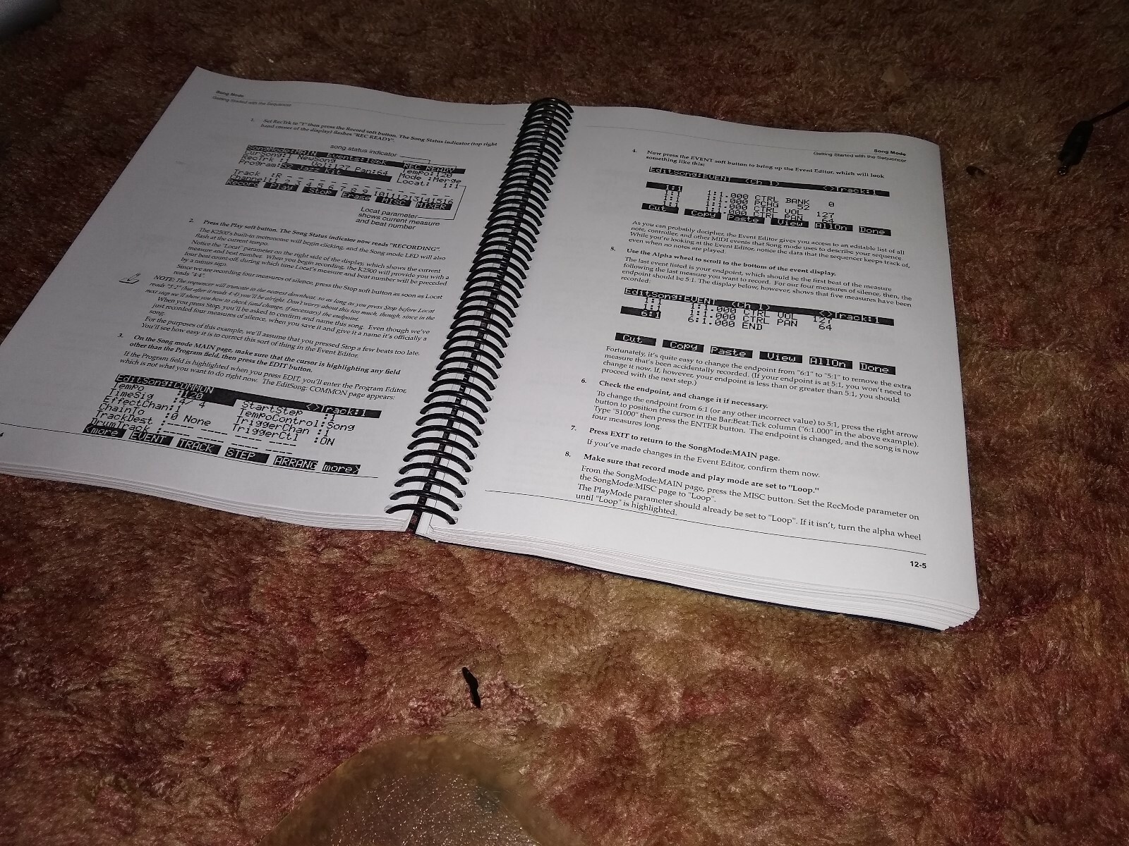 Kurzweil K2500  Performance guide  Manual