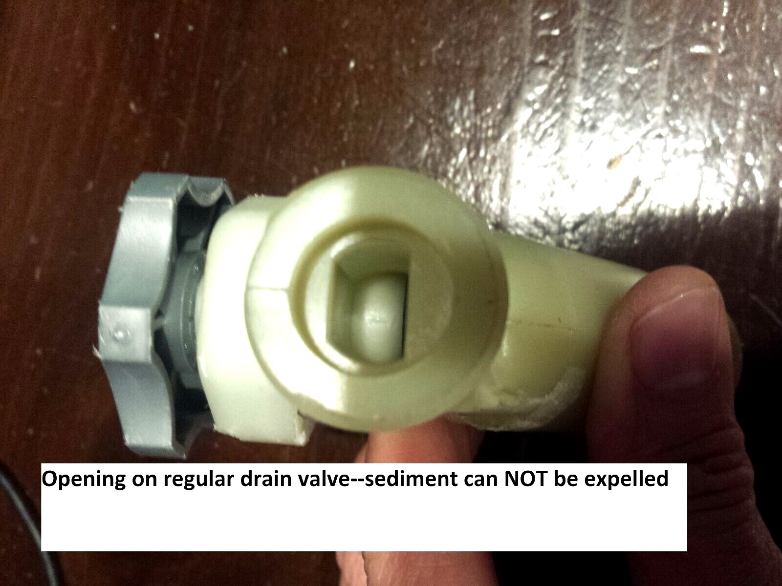 A Work of ART--FORGED (Not Cast) Water Heater Drain Valve