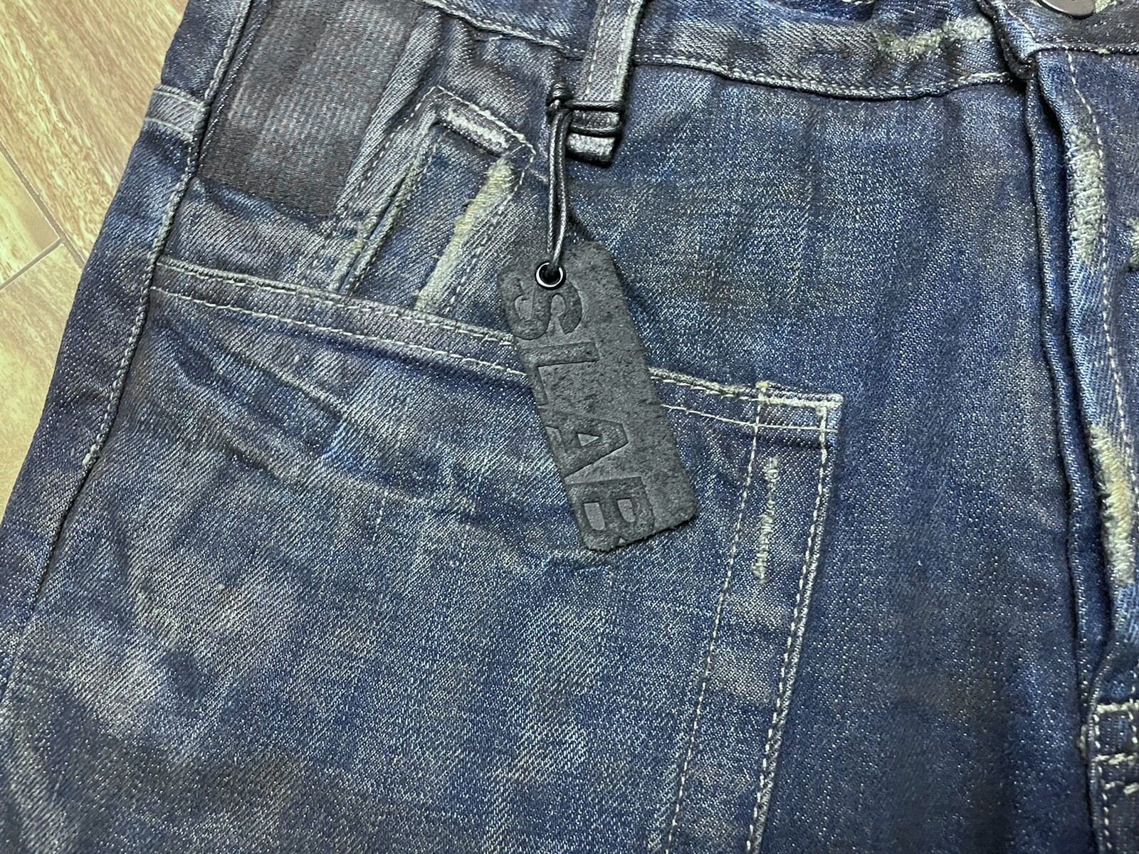 Джинсы Slab Rick Owens Jeans Dark 