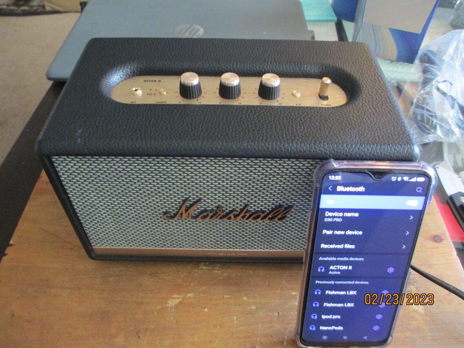 Marshall Active II Bluetooth Speaker - Black | eBay Marshall Active II Bluetooth Speaker - Black | eBay