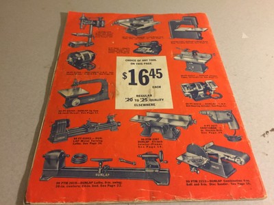 1941 Sears Roebuck and Co Craftsman Power Tools Catalog