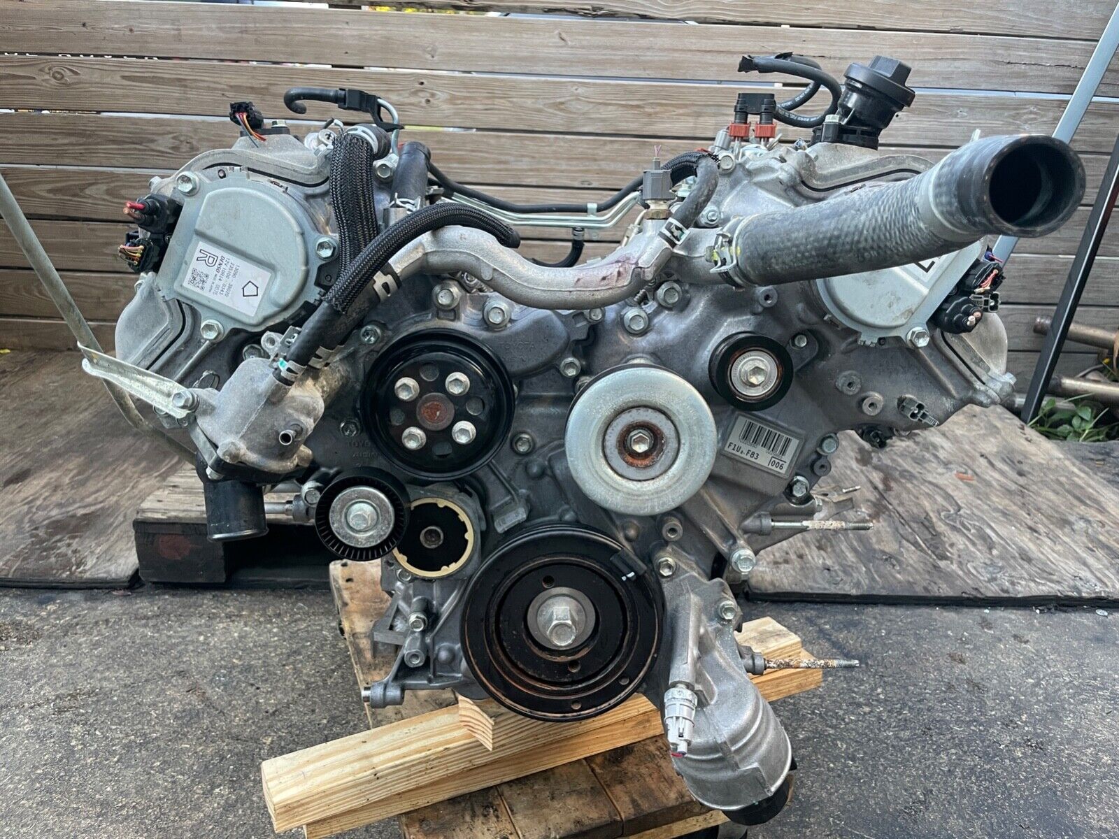 2013-2017 LEXUS LS460 LS460L 4.6L RWD COMPLETE ENGINE MOTOR 2013-2017 LEXUS LS460 LS460L 4.6L RWD COMPLETE ENGINE MOTOR