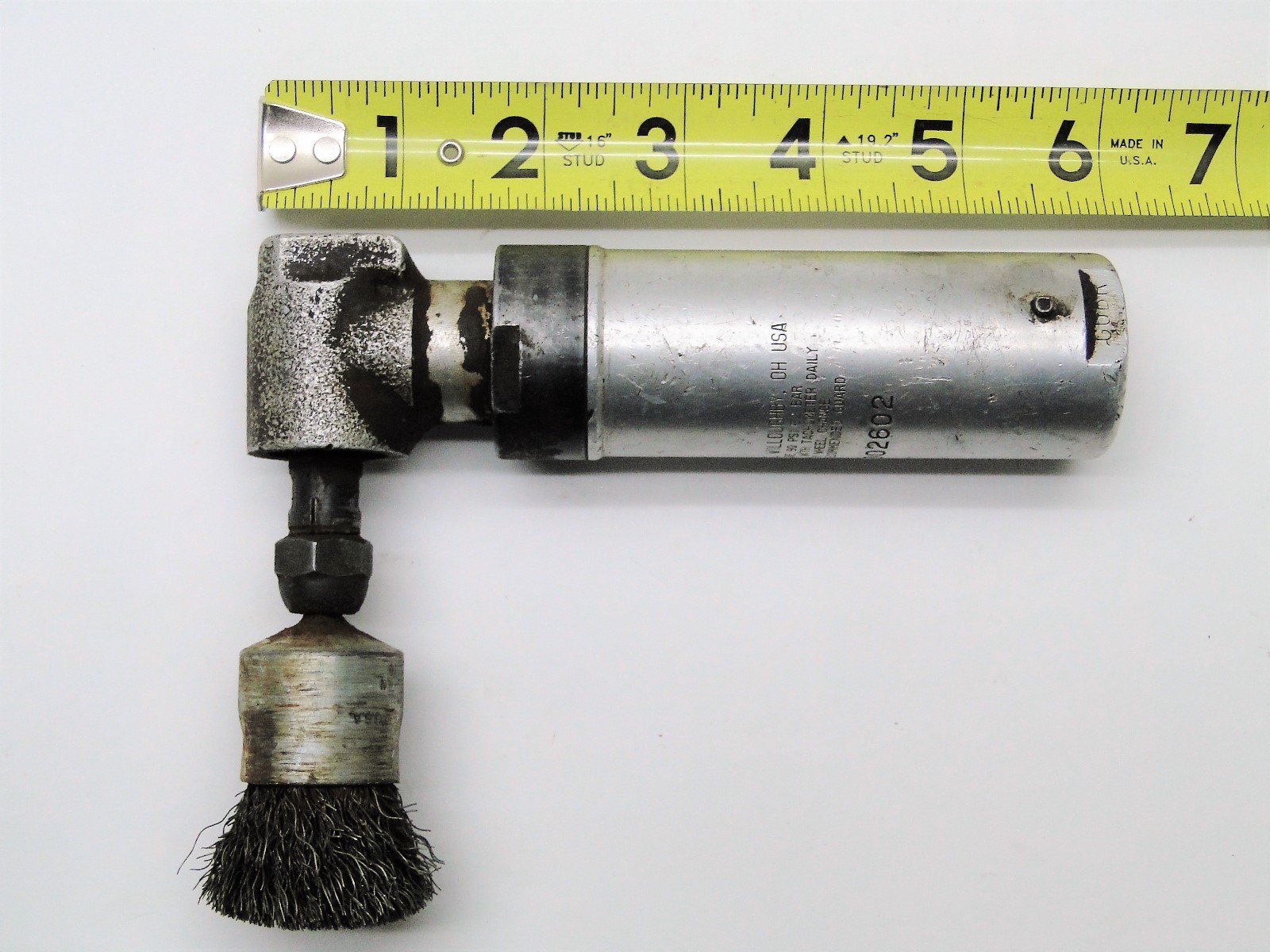 TOP CAT AIR TOOLS AIR ANGLE DIE GRINDER 1/4