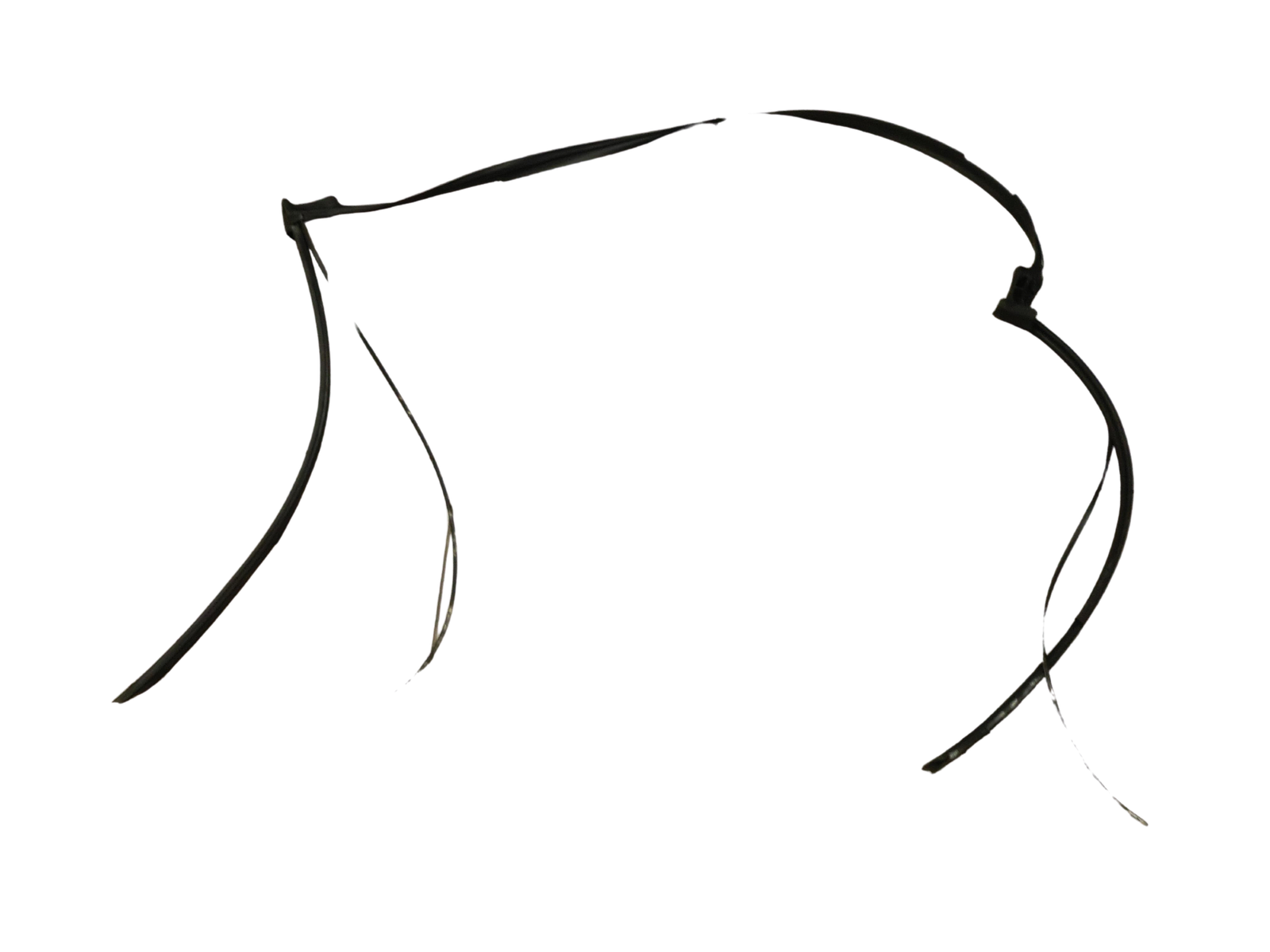 Gasket, thermostat housing for frame Right Rear BMW E93 320d 07-13 - Bild 1