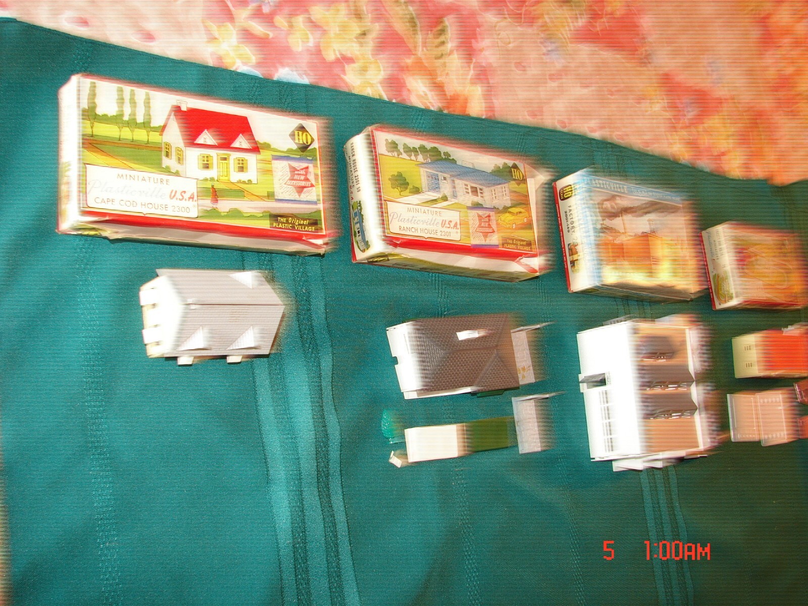 Vintage Plasticville Buildings