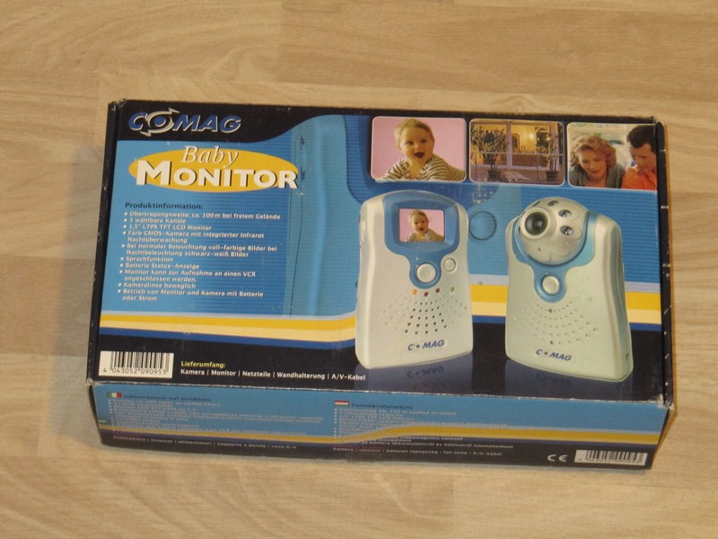 Baby Monitor Cmag  Mit Kamera Und Monitor  Und Ba