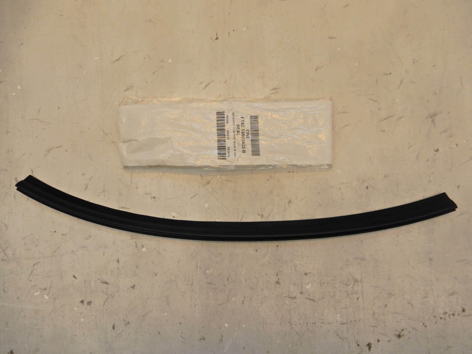 2015-2017 Ford Edge OEM Sunroof Side Weatherstrip FT4Z-58503A22-B